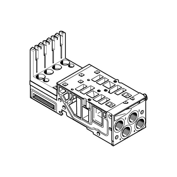 Festo Sub-Base VMPA2-AP-2-1-EMM-2 VMPA2-AP-2-1-EMM-2 - main